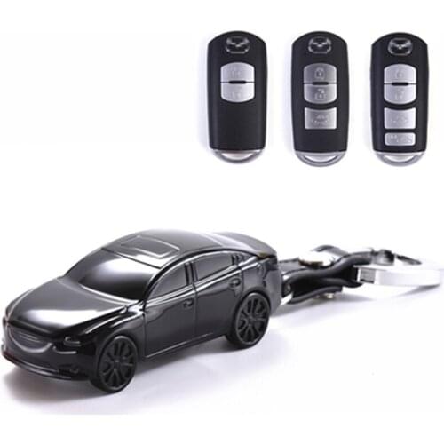 New ABS Material Car Shape Key Cover For Mazda Car Key Protection Cover Shell Mazda3 MAZDA6 Cx3 Cx5 Cx9 Cx30 Car Key Covers