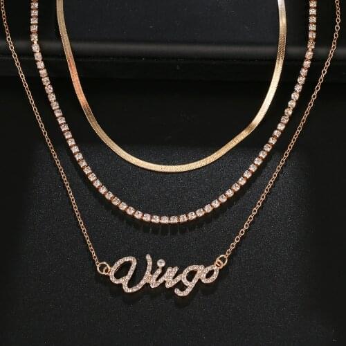 KINFOLK Custom Name Necklace Pendant Necklace for Women Crown Star Names Letters Necklaces & Pendants Gift for Friends