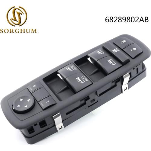 Master Power Window Outside Mirror Switch 68289802AB For Jeep Grand Cherokee 2016-2019