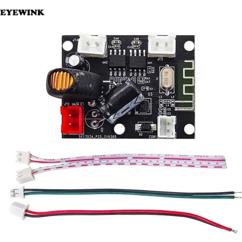 Bluetooth 5.1 power amplifier board dual channel low power 2 * 5W self-made DIY manual balance car active speaker with app
