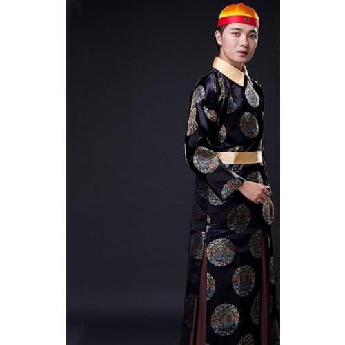 Chinese Traditional Clothes tang suit sets ancient Qing Dynasty Emperor Prince TV Play Actor performance wear Cosplay Costume