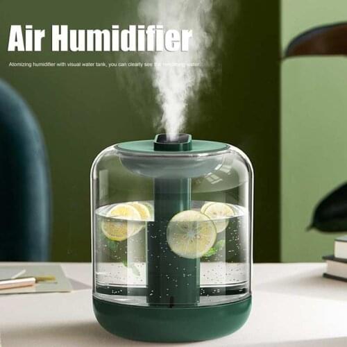 Air Humidifier 1000ml Atomizing Humidifier with LED Night Light USB Charging for Home Office