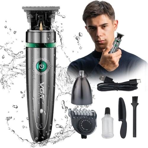 V-258 Electric Cordless Hair Trimmer Men Professional Rechargeable Hair Cut Machine Men Hair Cutting Kit
