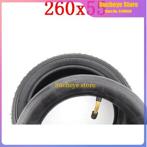 High Quality 260x55 Inner Tube Outer Tyre 260*55 Baby Car Wheels Accessories 10 Inch Baby Carriage Tires