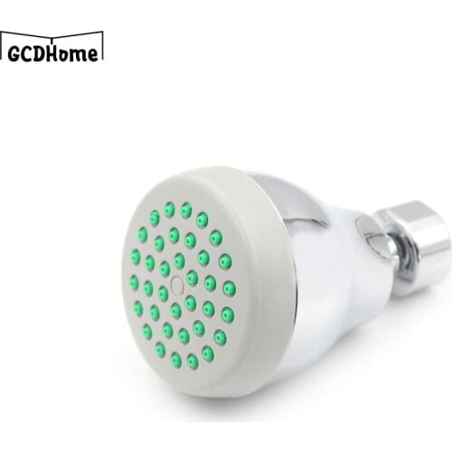 65x90mm Water saving ABS Shower Head Chrome Plated Top Spray Shower Head Detachable Top Gush Sprinkle Small Size