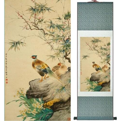 YanBolong Birds and flowers painting home office decoration painting living room painting No.033111