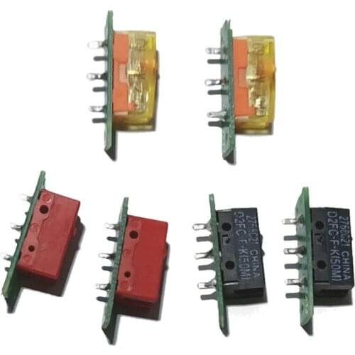 2Pcs Mouse Repair Parts Mouse Micro Switch for logitech G403/G403 Hero Gaming Mouse Replacement Mouse Button Board