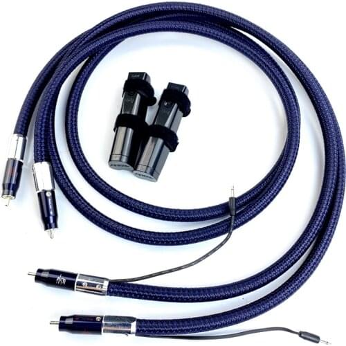 New Model audiophile WILD RCA interconnect cable with 72V DBS 3M