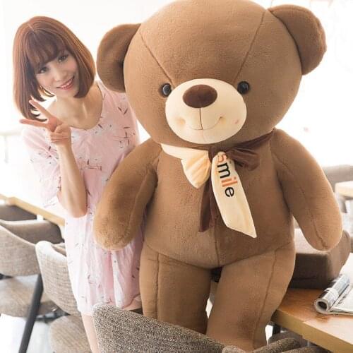 Large Teddy Bear Plush Toy Lovely Giant Bear Huge Stuffed Soft Animal Dolls Kids Toy Birthday Gift For Girlfriend Lover