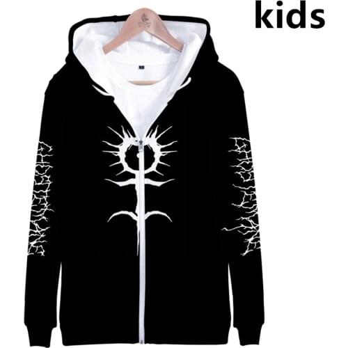 3 To 14 Years Ghostemane Mercury Retrograde Image Print Clothing Children Kids Boys Girls Hoodies Outerwear Child Hoodie Jacket