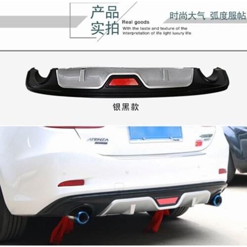 For MAZDA 6 Atenza M6 2014 2015 2016 2017 Rear Spoiler Bumper Lip Body Kit Diffuser Protector Accessories