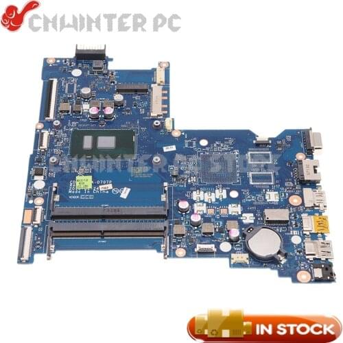 NOKOTION For HP 15-AY 15-AY180TX Laptop Motherboard 909211-601 909211-501 909211-001 CDL50 LA-D707P i7-7500U CPU DDR4