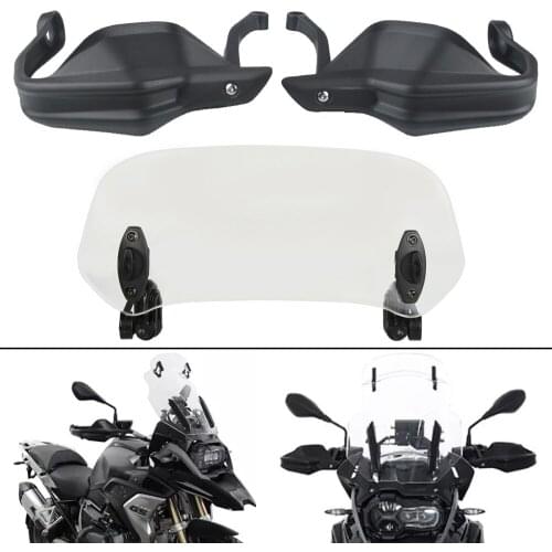 Motorcycle Hand Guard Handle Protector Handguard For BMW R1250GS R 1250 GS Adventure 2019 2020 Windshield Windscreen Accessories