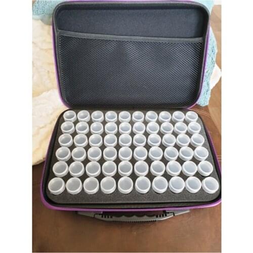 15/30/60 Bottles Diamond Painting Cross Stitch Accessories Tool Box Container Diamond Storage Full Square 5D Embroidery Mosaic