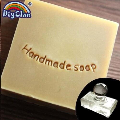 Transparent Handmade Soap Stamp Diy Natural Soap Making Tools Chapter Acrylic Soap Making Chapters Seal Custom