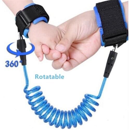 Anti Lost Wrist Link Toddler Leash Safety Harness for Kids Strap Rope Outdoor Walking Hand Belt Band Baby Anti-lost Wristband