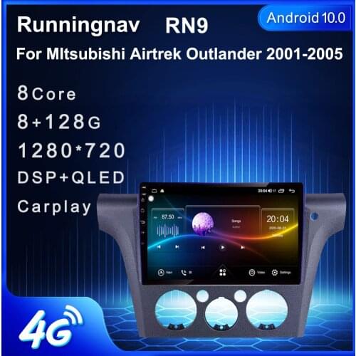 Runningnav For MItsubishi Airtrek Outlander 2002-2008 Android Car Radio Multimedia Video Player Navigation GPS