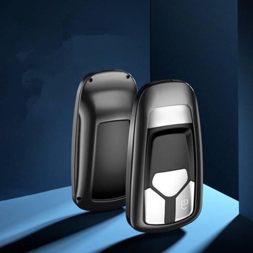 Smart Remote New Fashion TPU Car Key Case Full Cover Shell For Audi Car Key protector case Car Keychain