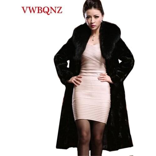 VWBQNZ Large Fur Coats