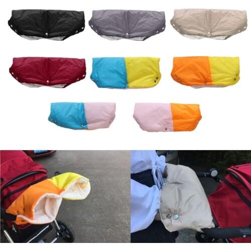 Winter Warm Baby Stroller Gloves Kids Pushchair Hand Muff Waterproof Pram Mitten