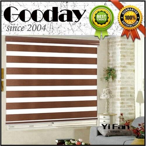 100% Blackout Europe design zebra roller blind curtain