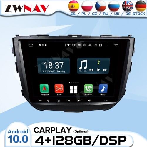 2 DIN Carplay Android Radio Receiver For Suzuki Vitara Breeza 2015 2016 2017 Audio Stereo Video Player GPS Naivgation Head Unit