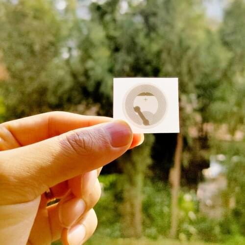 ISO14443A Diameter 25mm Coated Paper 144Bytes TAG White Blank HF 13.56MHZ Ntag213 Stickers All NFC Phone Available