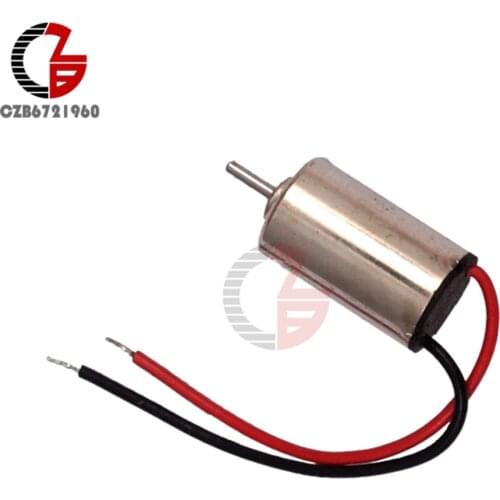 DC 1.5V 3V Micro DC Motor 610 Hobby Gear Toy Motor High Speed Brushless DC Motor