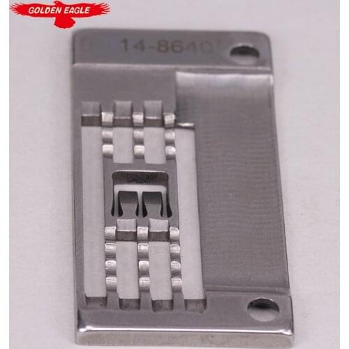 Sewing Machine Parts Needle Plate 14-864 For KANSAI Special Household Electric Multifunction