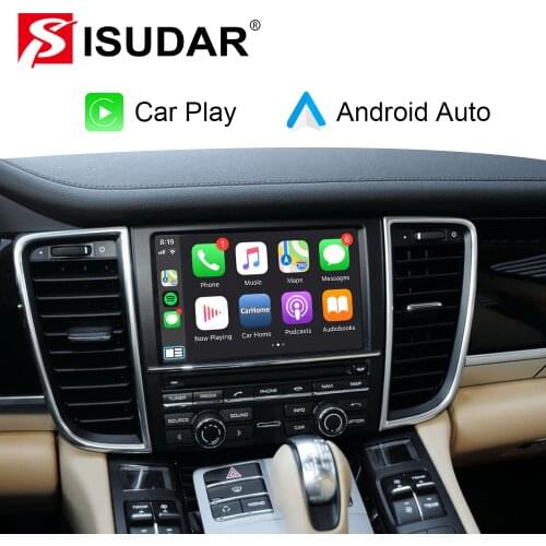 ISUDAR For Apple Wireless Carplay For Porsche/Cayenne/Macan/Cayman/Panamera/Boxster 718 911 PCM3.1 Android Auto Car Play Adapter