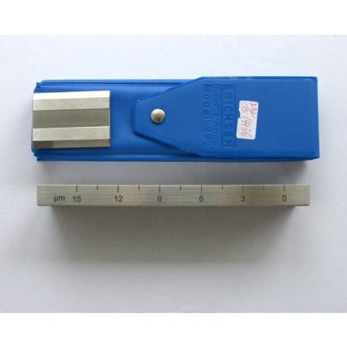 Double Groove Ink and Paint Grindometer Fineness Gauge