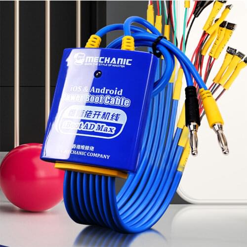MECHANIC iBoot AD Pro Power Supply Test Cable Android One Button Boot Control line For Samsung Huawei Supply Control Test Cable