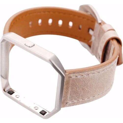 KZfashion 2018 new for Fitbit blzae new breeze leather strap in a variety of colors leather strap