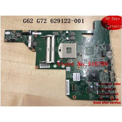 SYSTEM BOARDS For HP Pavilion G62 G72 Series G72-B50US G72-b54nr Motherboard 629122-001 *WORKING