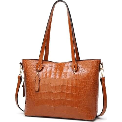 Brand design women shoulder bag Large capacity Chain bucket Handbags Quality PU leather Womens Totes Shopping Bag bolsa feminin