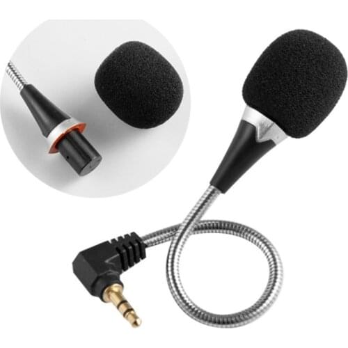 Phone Microphone for Headphone 3.5mm Detachable for Gaming Streaming Voice Over Home Recording