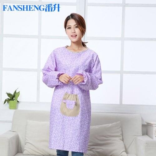 Waterproof overalls womens anti-smoke waterproof sleeveless reverse apron