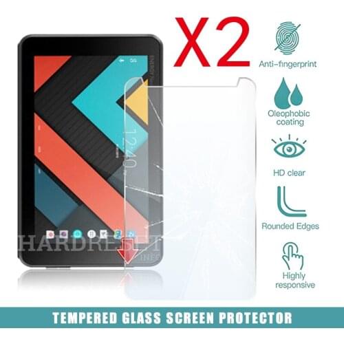 2Pcs Tablet Tempered Glass Screen Protector Cover for Energy Sistem Tablet Neo 2 7.0 Full Coverage Tempered Film
