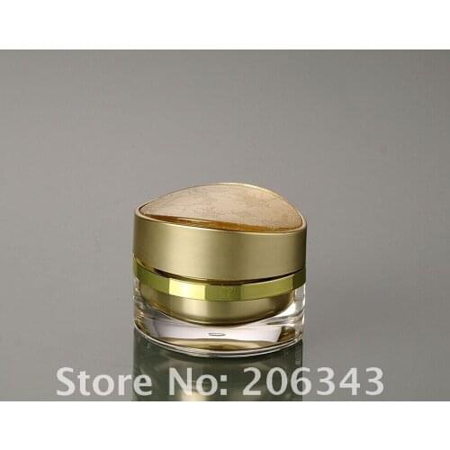 30G gold eye square shape cream bottle,cosmetic container,,cream jar,Cosmetic Jar,Cosmetic Packaging