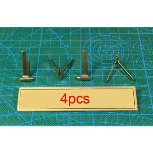 4Pcs 2mm Shaft Holder Bracket V Shape Fixing Support for 1:200 1:350 RC Boat Model Battleship Destroyer