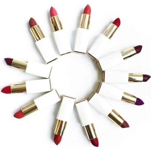 50pcs Wholesale Matte Lispstick Private Label Lipsticks Custom Logo Lip Makeup Make Your Own Makeup Brand Cosmetics Set