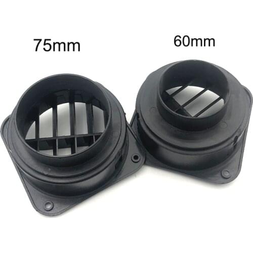 60mm/75mm Car Heater Duct Warm Air Vent Outlet For Eberspacher Webasto Fit for Fuel parking heater ventilation pipe