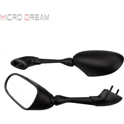 Black Side Mirror Motorcycle Rear View Mirrors for Yamaha FZS 1000 FZ1 FZS1000 2001 2002-2005