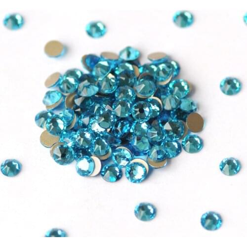 CTPA3bI SS10 1440pcs All Color Non Hotfix Glass Silver Rhinestones Flatback Crystal Stones Beads For Nails Art Jewelery Craft