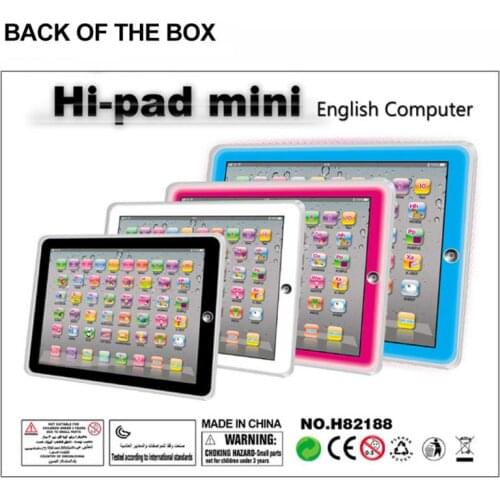 Baby Tablet Educational Toys Kids For 1-6 Years Toddler Learning English Gift Learning Machine