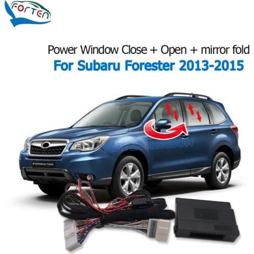 Forten Kingdom Car Auto Window Closer & Open Side Mirror folder unfold Kit For Subaru Forester 2013-2015