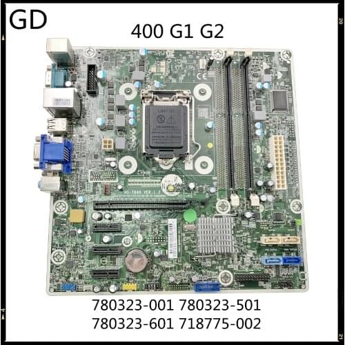 GD Original For HP 400 G1 G2 MT Desktop Motherboard MS-7860 V1.2 H81 LGA1150 780323-001 780323-501 780323-601 718775-002