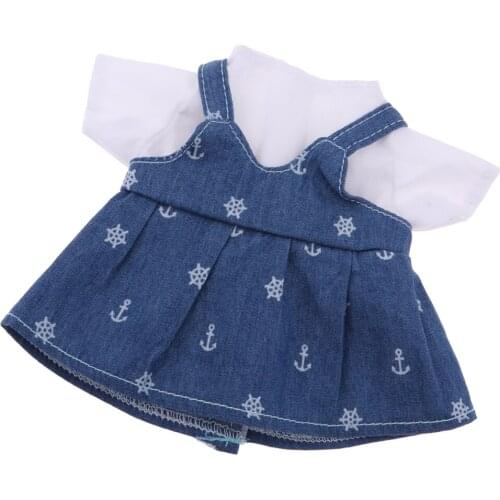 Summer Dresses with Suspender Skirt for 25 Cm Mellchan Doll Accessories
