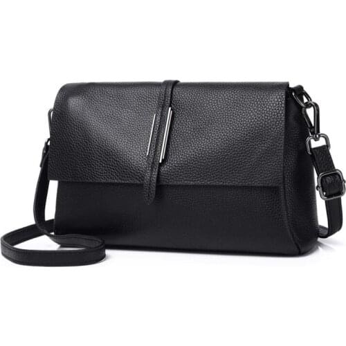 Summer womens fashion single shoulder bag, light top leather messenger bag 9853-D