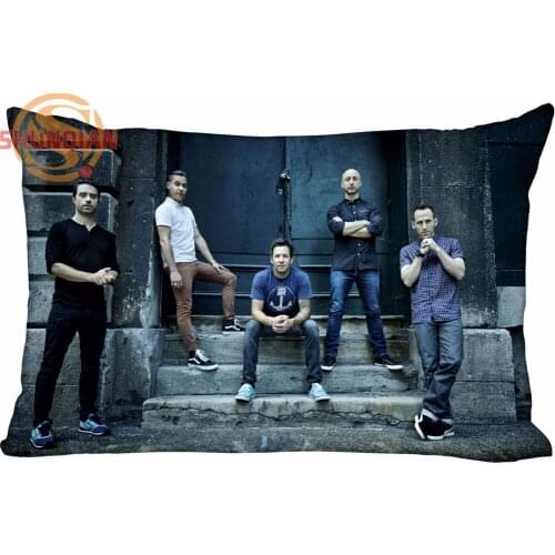 Hot Nice Simple Plan Rectangle Pillowcase zipper Wedding Custom Pillow Case For Bedroom A3.27#42